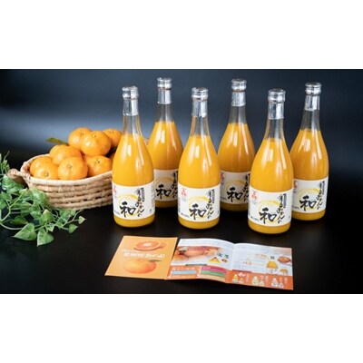 有田みかんの和720ml×6本入