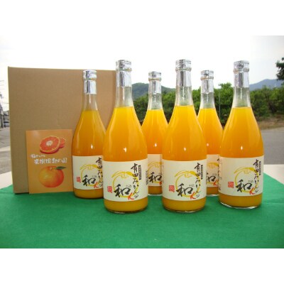 有田みかんの和α720ml×6本入