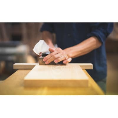 ギフトにおススメ!オシャレで便利!紀州ヒノキ(一枚板)カッティングボード　手掛付【家具職人手造り】