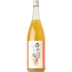 和歌のめぐみ【南紀のにごり梅酒】一升瓶 梅酒 1800ml　世界一統(A009)