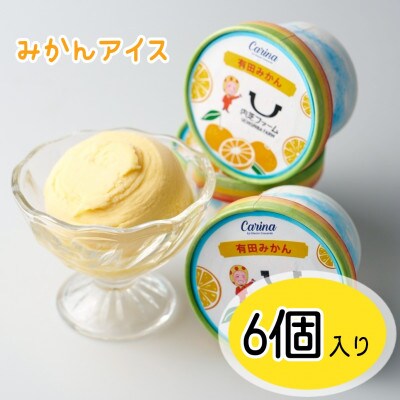 有田みかんジェラートアイス　6個入り