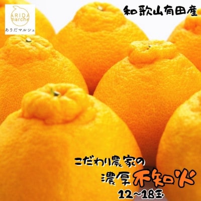 ≪先行予約 2027年2月～発送≫こだわり農家の濃厚不知火12～18玉(約5kg)