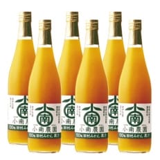 小南農園　田村みかんジュース720ml×6本