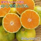 【極早生みかんの逸品】ゆら早生みかん　5kg (2Sサイズ)