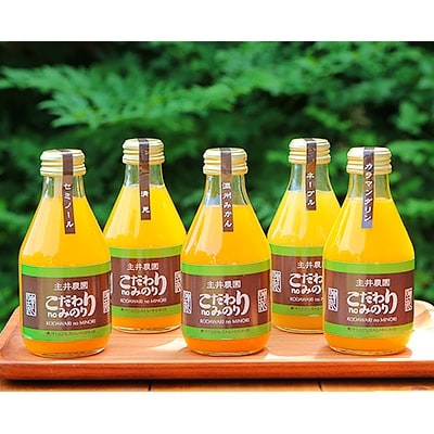 主井農園のこだわりnoみのりジュース180ml×15本セット