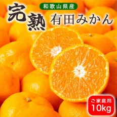 【完熟濃厚】"完熟"有田みかん 10kg ご家庭用 訳あり | ふるさと納税のお礼品