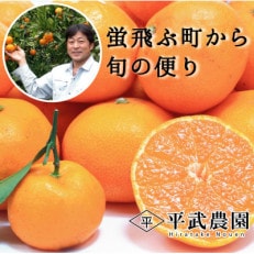蛍飛ぶ町から旬の便り　有田みかん 5kg 2Sサイズ　平武農園の有田ブランド田口みかん