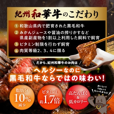 紀州和華牛　ローストビーフ　250g×2個　計500g(タレ付き)