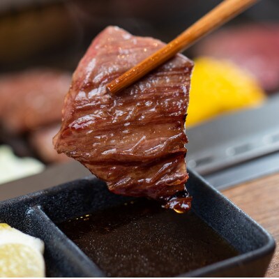 紀州和華牛　肩ロース・バラ　焼肉セット　計400g(牛脂付き)