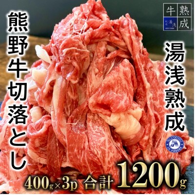 湯浅熟成　熊野牛切り落とし　1200g