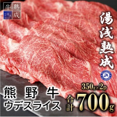 湯浅熟成　熊野牛ウデスライス　700g