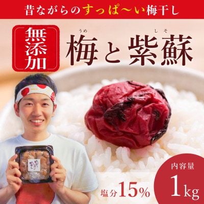 【無添加梅干し】天日塩と紫蘇だけで漬けた梅干し　梅ボーイズ|南高梅 A-302
