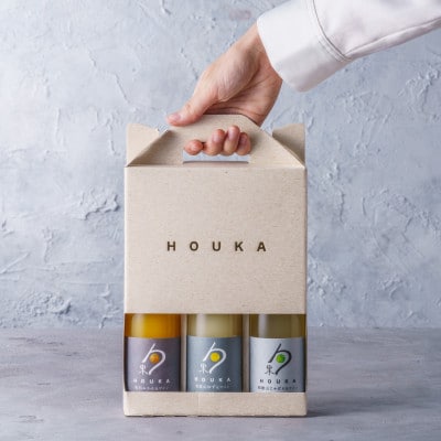 勹果(ほうか)　柑橘セット180ml　各1本(みかん・ゆず・じゃばら)