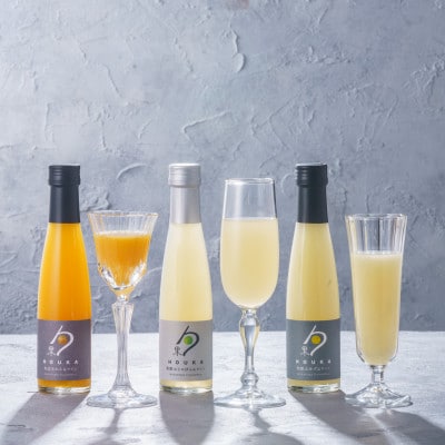勹果(ほうか)　柑橘セット180ml　各1本(みかん・ゆず・じゃばら)