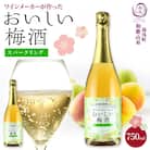 ワインメーカーが作ったおいしい梅酒 スパークリング 紀州南高梅 使用 750ml 湯浅ワイナリー