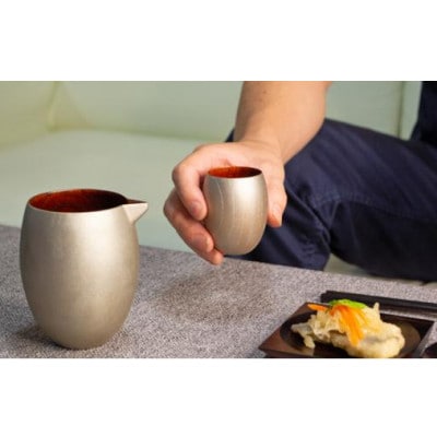 【手作り漆器】のどか すず　 ぐい呑み　/　天然木・本漆