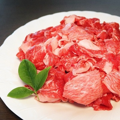 丹波高原の恵みによって誕生する丹波牛　こま切れ　500g