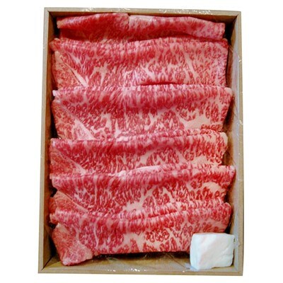 丹波高原の恵みによって誕生する丹波牛　A5ランクすき焼き用(霜降り)500g