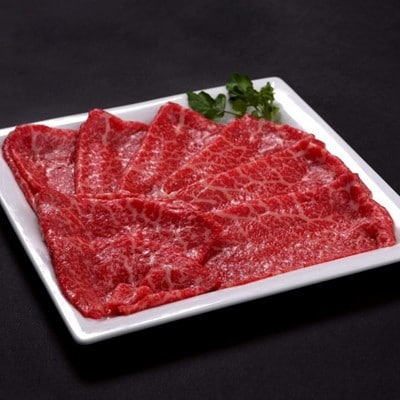丹波高原の恵みによって誕生する丹波牛　すき焼用(赤身) 500g(3～4人前)