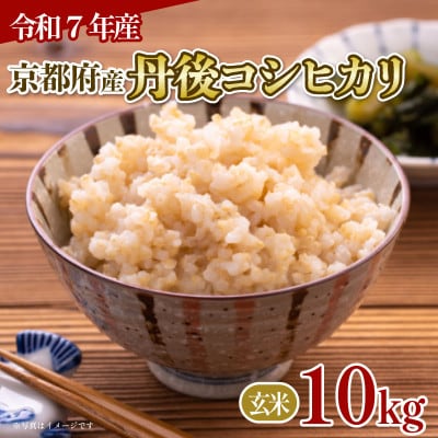 【令和7年産】京都府産 丹後コシヒカリ 玄米 10kg