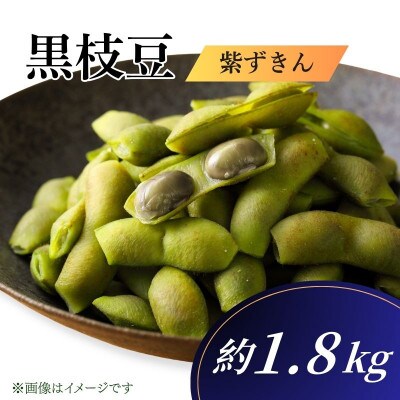 期間限定 京都府産 黒枝豆 紫ずきん 優品 約1.8kg(約180g×10袋)