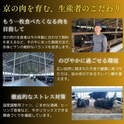 すき焼き肉 上ロース 600g 京都府産黒毛和牛 京の肉 すき焼き用牛肉