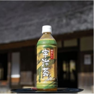【京都宇治茶】 ペットボトル 1ケース 500ml × 24本入
