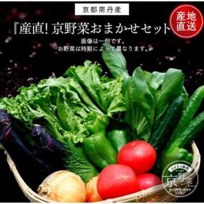 【産地直送】旬のお野菜詰め合わせ 京野菜セット 6～8種類