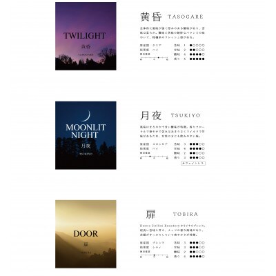 【スペシャルティコーヒー】Doorsオリジナルコーヒー200g×6個 | コーヒー豆