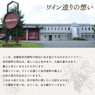 【丹波ワイン】白ワイン 飲み比べ 4本セット 贈答用にもおすすめのお酒