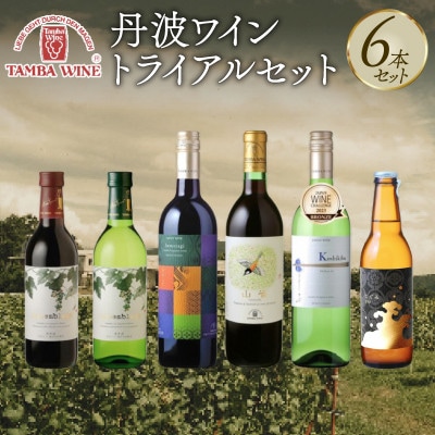 丹波ワイントライアル 6本セット 贈答用にもおすすめのお酒 【京都府京丹波町】