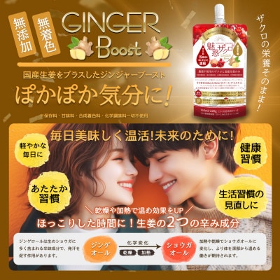 【毎月定期便】魅惑ザクロ GINGER Boost(福岡県返礼品)【3袋入り】全3回