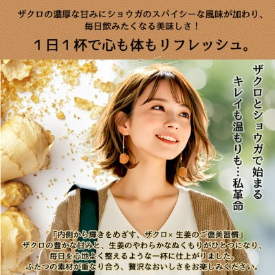 【毎月定期便】魅惑ザクロ GINGER Boost(福岡県返礼品)【3袋入り】全3回