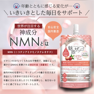 【毎月定期便】魅惑ザクロ NMN Boost(福岡県返礼品)【3袋入り】全3回