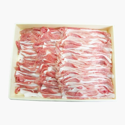能登豚　ロース　しゃぶしゃぶ用　1kg　_22397