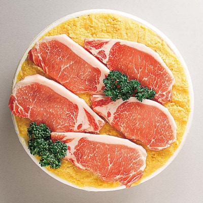 能登豚　味噌漬け　ロース　400g　_22399