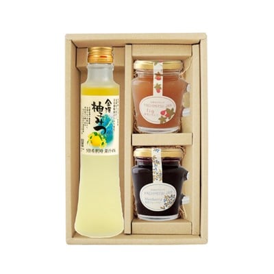 金澤柚子みつ　200ml・能登ジャム　140g×2種セット　_22180