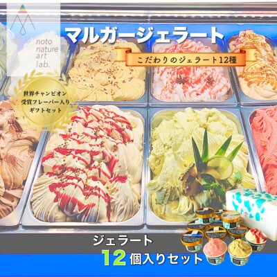 受賞・まるごと能登ジェラート　12個セット　_22273