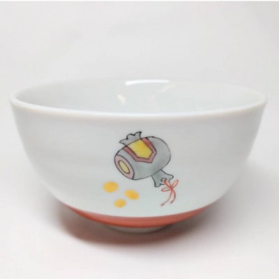 九谷焼　飯椀・湯呑セット　猫とネズミ　_26026