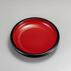 輪島塗　8寸菓子器　沈金三日月　_22447 | ふるさと納税のお礼品