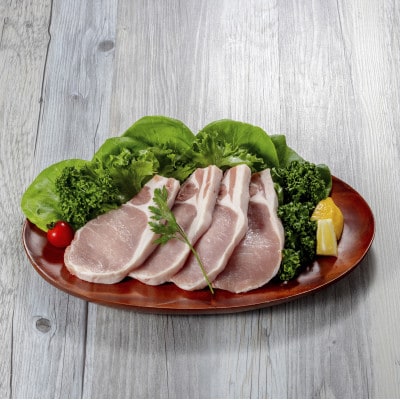 能登豚　ロース　テキカツ用　1kg(100g×10枚)　_22398