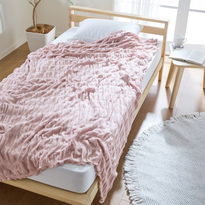 そよ風ケット　S(シングル)　ピンク　_25032