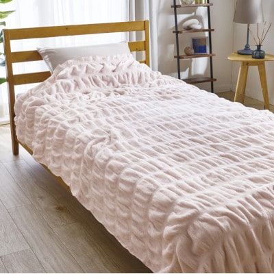 ハグウォームの掛け毛布　D(ダブル)　ベビーピンク　_25036