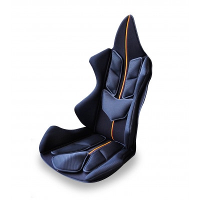 自動車用シートクッション アメージングGT アルティメット ブラック×ドイツカラー_【G0062】
