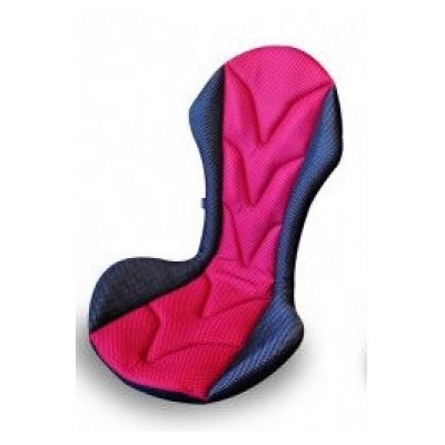 自動車用シートクッション　リバースポルトスパイダー　ボルドーレッド_【G0058】