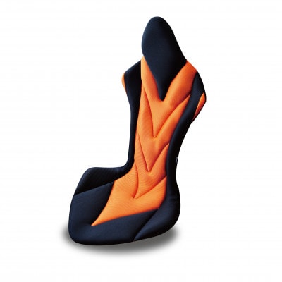 自動車用シート クッション リバースポルトDEEN　オレンジ_【G0059】