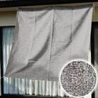 日よけシェード幅190×丈270cm 1枚 UVカット 撥水断熱 _ブラウン【G0311】