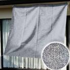 日よけシェード幅190×丈270cm 1枚 UVカット 撥水断熱 _ネイビー【G0311】