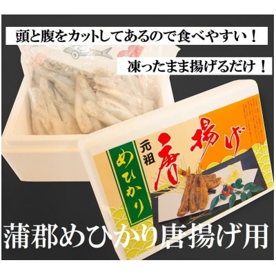がまごおり撰魚認定(※)　めひかり唐揚げ用粉付き(360g×2袋) _【G0007】