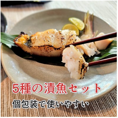 5種の漬け魚セット_【G0702】